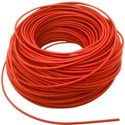 HELUKABEL Przewód instalacyjny H05V-K / LgY 1 500V czerwony linka giętka Helukabel 100m