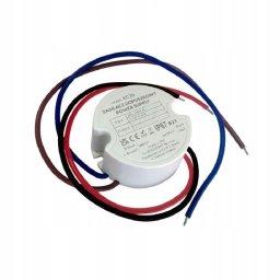 Ecolight Zasilacz do puszki fi60 0,8A 20W 24V IP67 50x50x22