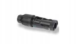 Złącze fotowoltaiczne MC4 4-6mm2 męskie QUICK IP68, 1500VDC (rozwiązanie beznarzędziowe) MAP1006Q40