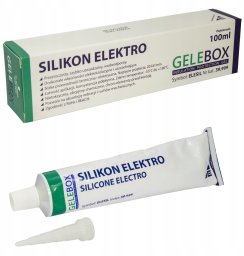 Elektro-Plast Silikon Elektro ELESIL 20kV/mm przezroczysty 100ml GELEBOX