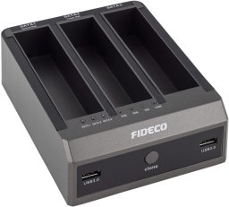Stacja dokująca Fideco Stacja Dokująca Klonująca Dysków HDD SSD 2x USB