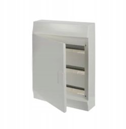 Rozdzielnica modułowa natynkowa Mistral41W 3x18 54M IP41 63A II klasa drzwi pełne N+PE śrubowe 41P18X31A 1SLM004102A3109