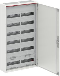 Rozdzielnica modułowa natynkowa hermetyczna stalowa ComfortLineCA 6x24 144M IP44 125A II klasa drzwi pełne N+PE Quick CA26V 2CPX