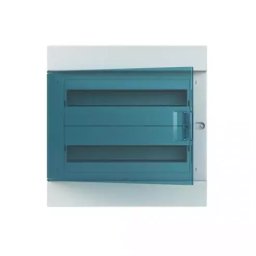 Rozdzielnica modułowa podtynkowa Mistral41F 2x18 36M IP41 125A II klasa drzwi transparentne N+PE śrub. 41A18X22A 1SLM004101A1206