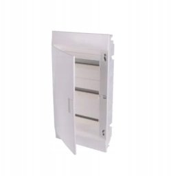 Rozdzielnica modułowa podtynkowa Mistral41F 3x12 36M IP41 100A II klasa drzwi pełne N+PE śrubowe 41A12X31A 1SLM004102A1107