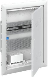 Rozdzielnica mutimedialna p/t UK600 2x12 IP30 63A II klasa drzwi went. UK620MV 2CPX031390R9999