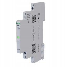 FF Lampka modułowa jednofazowa zielony 110V AC 1/2 modułu LK-701G-110
