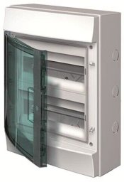 Rozdzielnica modułowa natynkowa hermetyczna Mistral65 2x12 M24 IP65 drzwi transp. 65P12X22Z 1SLM006501A1204