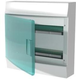 Rozdzielnica modułowa natynkowa Mistral41W 2x18 36M IP41 63A II klasa drzwi transparentne N+PE śrub. 41P12X42A 1SPE007717F0921