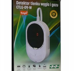 FF Detektor tlenku węgla i gazu z wifi CTLG-09-W
