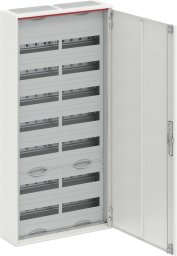 Rozdzielnica modułowa natynkowa hermetyczna stalowa ComfortLineCA 7x24 168M IP44 125A II klasa drzwi pełne N+PE Quick CA27V 2CPX