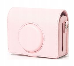 Pokrowiec LoveInstant Etui Pokrowiec Futerał Case Osłona Torba Do Fujifilm Instax Mini Evo / Różowy / Poziomy