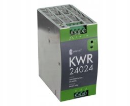 Przetwornica SilentiumPC Zasilacz impulsowy KWR 24024 230-400/ 24VDC 10A 240W na szynę DIN, Uzas: 180-550VAVAC, Ta70, 17000-1806