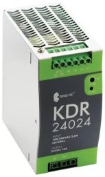 Przetwornica SilentiumPC Zasilacz impulsowy KDR 24024 230/ 24VDC 10A 240W na szynę DIN, Uzas: 88-264VACVAC, Ta70, 17000-1817