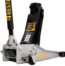 BESTEN Podnośnik samochodowy hydrauliczny 3T niskoprofilowy 85-520 mm Quick-Lift (BE0002544)