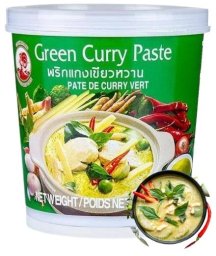 Cock Brand Pasta zielona ostra przyprawa curry tajska 200g