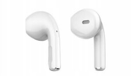 Słuchawki Orava bezprzewodowe słuchawki z mikrofonem, USB-C, dotykowe sterowanie, do uszu, IPX3, biały