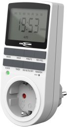 Ansmann czasomierz elektryczny Biały Czasomierz dzienny/tygodniowy