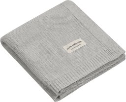 Kocyk z wełny merino Abaco 75x100 pudrowy róż P16