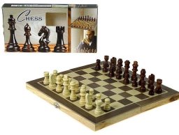 Szachy i warcaby drewniane