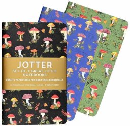 Notatniki Jotter Grzyby 9x14cm (3szt)
