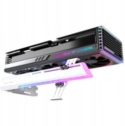 EZDIY-FAB Podpórka Wspornik Uchwyt pod karte graficzną ARGB GPU Biała