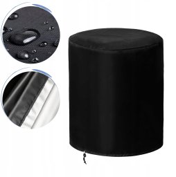 POKROWIEC NA GRILLA MAŁY CZARNY