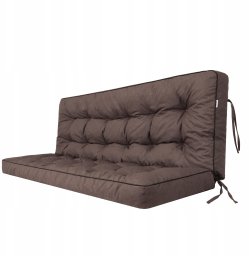 Hobbygarden 180 cm PODUSZKA POLA BEZ JAŚKÓW CIEMNO BRĄZOWA