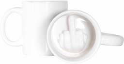 Thumbs Up Up Yours Mug
