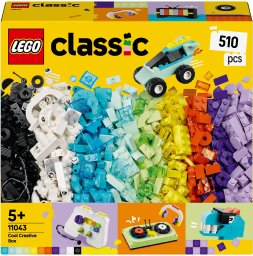 Neutralle Lego Classic 11043 Wspaniała kreatywna skrzynka, 510 elementów