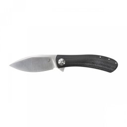 Trollsky Knives Nóż składany Mandu czarny/stalowe ostrze, limitowana edycja