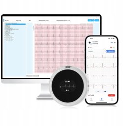 CheckMe LepodPro 12-kanałowe urządzenie EKG 24h zapis AI