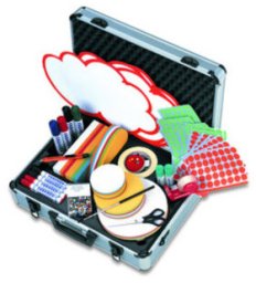 Franken Walizka moderacyjna PROFI, 2.500 części, Wymiary walizki aluminiowej: (B)480 x (T)370 x (H)160 mm, Kolor: srebrny