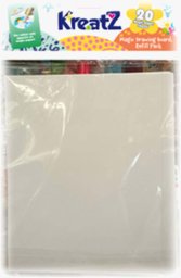 Usorteret KreatZ, Magic Drawing Board, Refill Pack 20 sheets