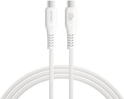 4smarts USB-C Kabel PremiumCord 60W 1,5m, biały