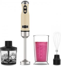 Blender Cecotec Blender ręczny Power RetroYellow 1200MAX