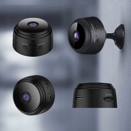 Mini Kamera Wifi Bezprzewodowa Szpiegowska Ukryta Full Hd Detekcja Ruchu