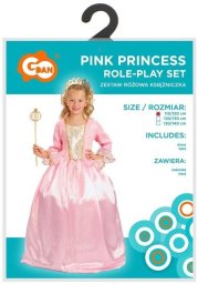 Strój dla dzieci Różowa Księżniczka rozm.110/120cm