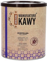 Kawa mielona SIEDLECKA MANUFAKTURY KAWY Kawa mielona SMK Subtelna mieszanka 250g