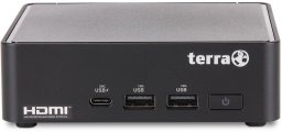 Komputer Terra 1000059 komputer osobisty/workstation Intel Core Ultra 7 155H 16 GB DDR5-SDRAM 500 GB SSD Windows 11 Pro Micro PC Mini PC Czarny