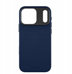 Yaxo Etui na telefon Leather Gear Slim Case MagSafe iPhone 17 Pro Dusky Blue