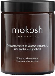 Mokosh Odżywka/maska do włosów szorstkich łamliwych i puszących się Czereśnia z bursztynem 180ml