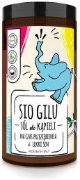 Słomiana pracownia Sio Gilu Sól do kąpieli na czas przeziębienia i lekki sen 560g