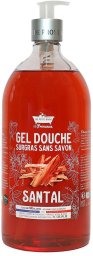 Les Petites Bains de Provence, Santal, Shower Gel, For Body, Face & Hair, For Sensitive Skin, 1000 ml For Women