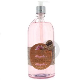 Les Petites Bains de Provence, Magnolia, Shower Gel, For Body, Face & Hair, For Sensitive Skin, 1000 ml For Women