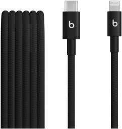 Kabel USB Beats USB-C–Lightning pleciony kabel czarny (1,5 m)
