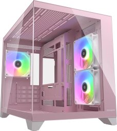 Cougar CGR-2QA6P-RGB Mini Tower Różowy