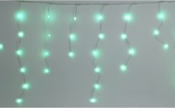 Electric garland ICECROSS, IP44, 172 LED, RGB, 5V/10W adapter, with remote control, 0.6x6m