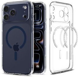 Spigen ULTRA HYBRID MAG MAGSAFE IPHONE 17 PRO CLEAR/DEEP BLUE