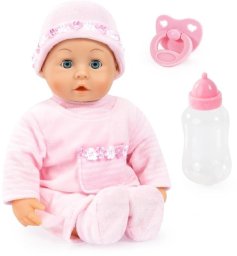 Lalka First Words Baby różowa z akcesoriami